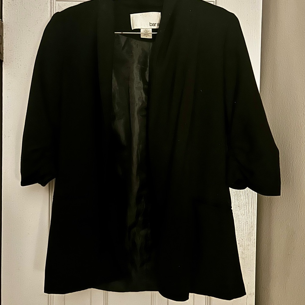 Bar III Black Blazer